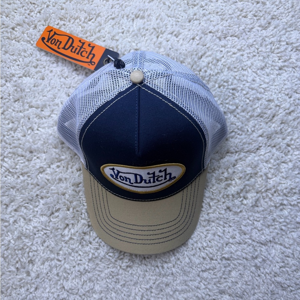 Von Dutch Mesh Snap Back Hat NWT - Picture 2 of 5